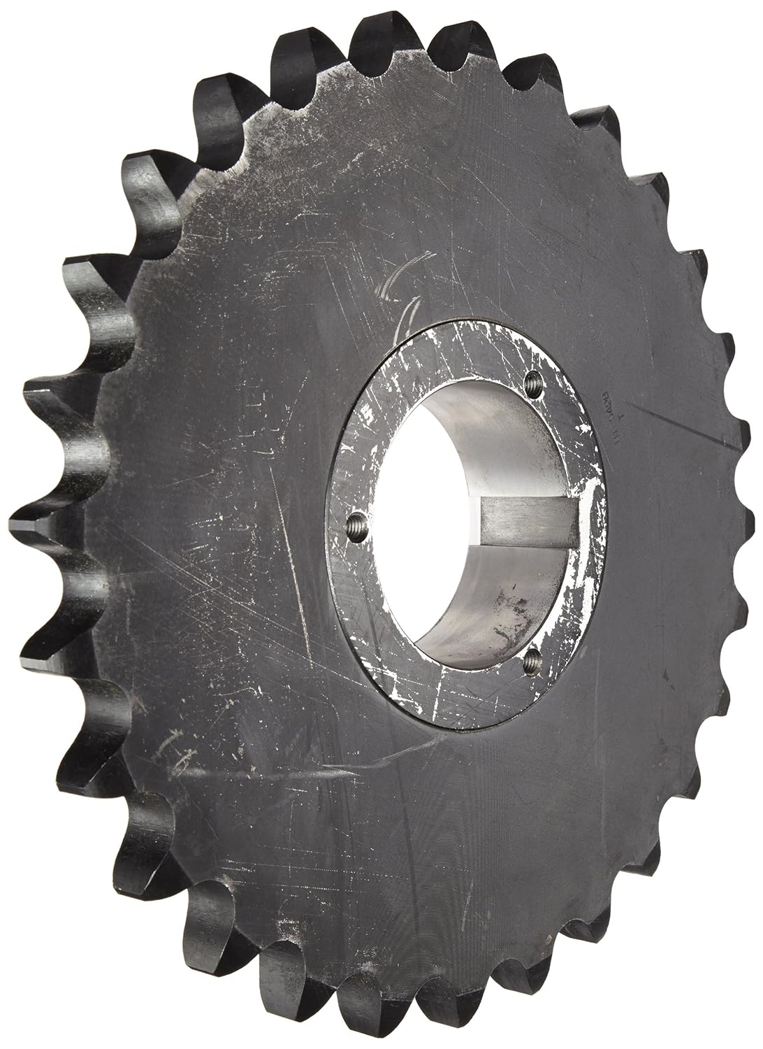 Tsubaki 120Q13 Roller Chain Sprocket, Single Strand, Split Taper Design