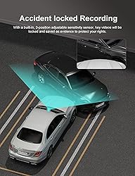 iZEEKER 2.5K Dash Cam Front and Rear with SD