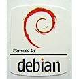 VATH Powered by Debian Linux Sticker 19 x 24mm [542]