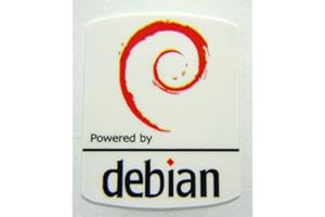 V VATH VENTURES VATH Powered by Debian Linux Sticker 19 x 24mm [542]