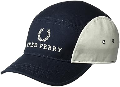 Fred Perry Navy/White 5-Panel