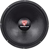 Rockville RVW1500P4 15" Raw DJ PA Replacement Subwoofer, 4 Ohm | 1500W Peak / 750W RMS, 70 Oz Magnet, 2.5" 4-Layer CCAW Voice Coil, Kevlar Cone, Steel Basket, 37Hz-3kHz, 103dB