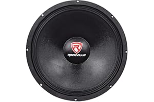 Rockville RVW1500P4 1500w 15" Raw DJ Subwoofer 4 Ohm 70 oz Magnet