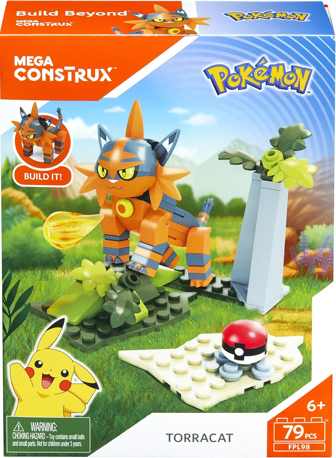 mega construx pokemon torracat