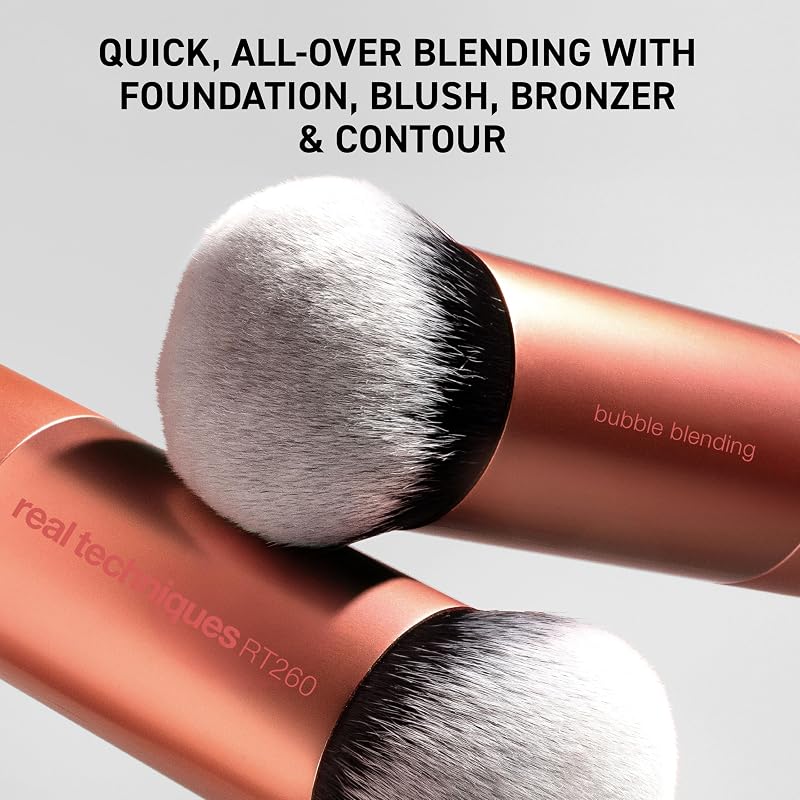 Pennello da trucco Bubble Blending, pennello da viso multiuso per prodotti liquidi, in crema e in polvere,1 confezione