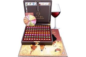 Aromaster Sommelier Wine Aroma Kit 88 Wine Aromas (wine aroma wheel and board game included)