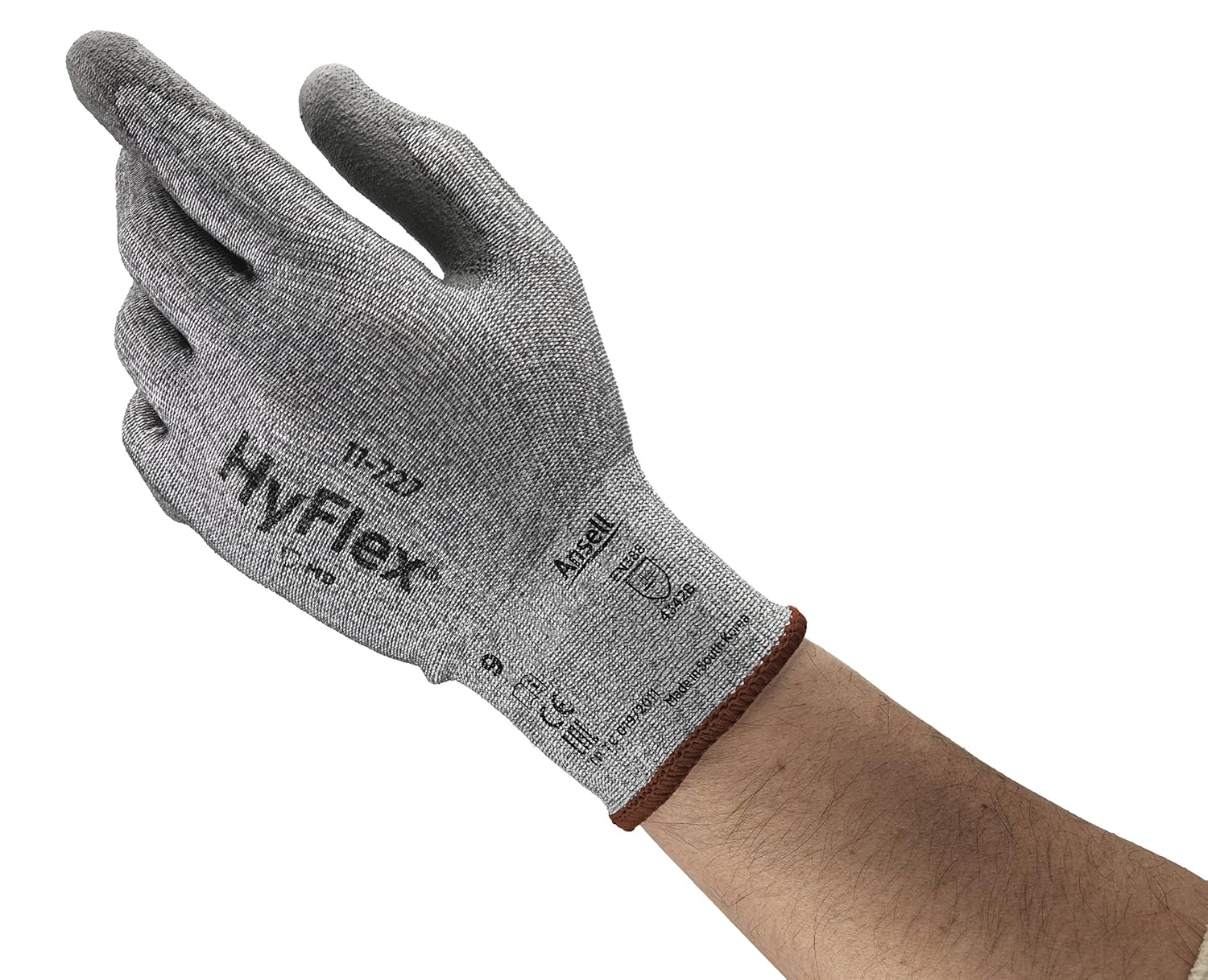 Ansell HyFlex 11727 Cut protection gloves, mechanical protection, Grey