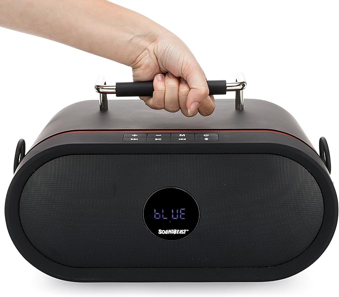 Soundbeast Minotaur All In One Karaoke Portable Pa Bluetooth Speaker System With 2 Wireless Microphones Music Logisticpross Com