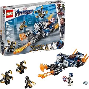 lego captain america plane