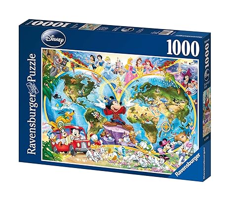 Ravensburger 15785 Disney's Weltkarte