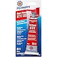 Permatex 59403 Red High Temperature RTV Gasket Maker 26BR, 80ml
