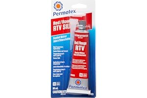 Permatex 59403 Red High Temperature RTV Gasket Maker 26BR, 80ml