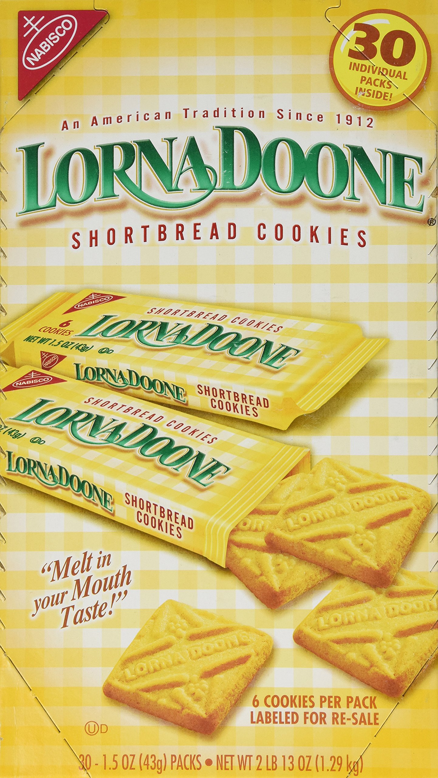 Nabisco Lorna Doone Shortbread Cookies 30 Ct Buy Online In India At Desertcart In Productid 9849