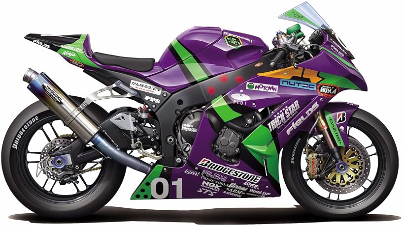 1/12 バイクシリーズ No.11 エヴァンゲリオンRT 初号機 TRICK STAR ZX-10R 2012年