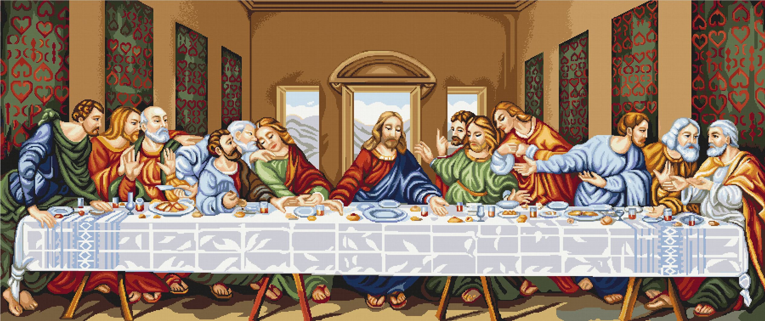 ArtGoblen/Luca-S Petit Point Tapestry Kit - The Last Supper