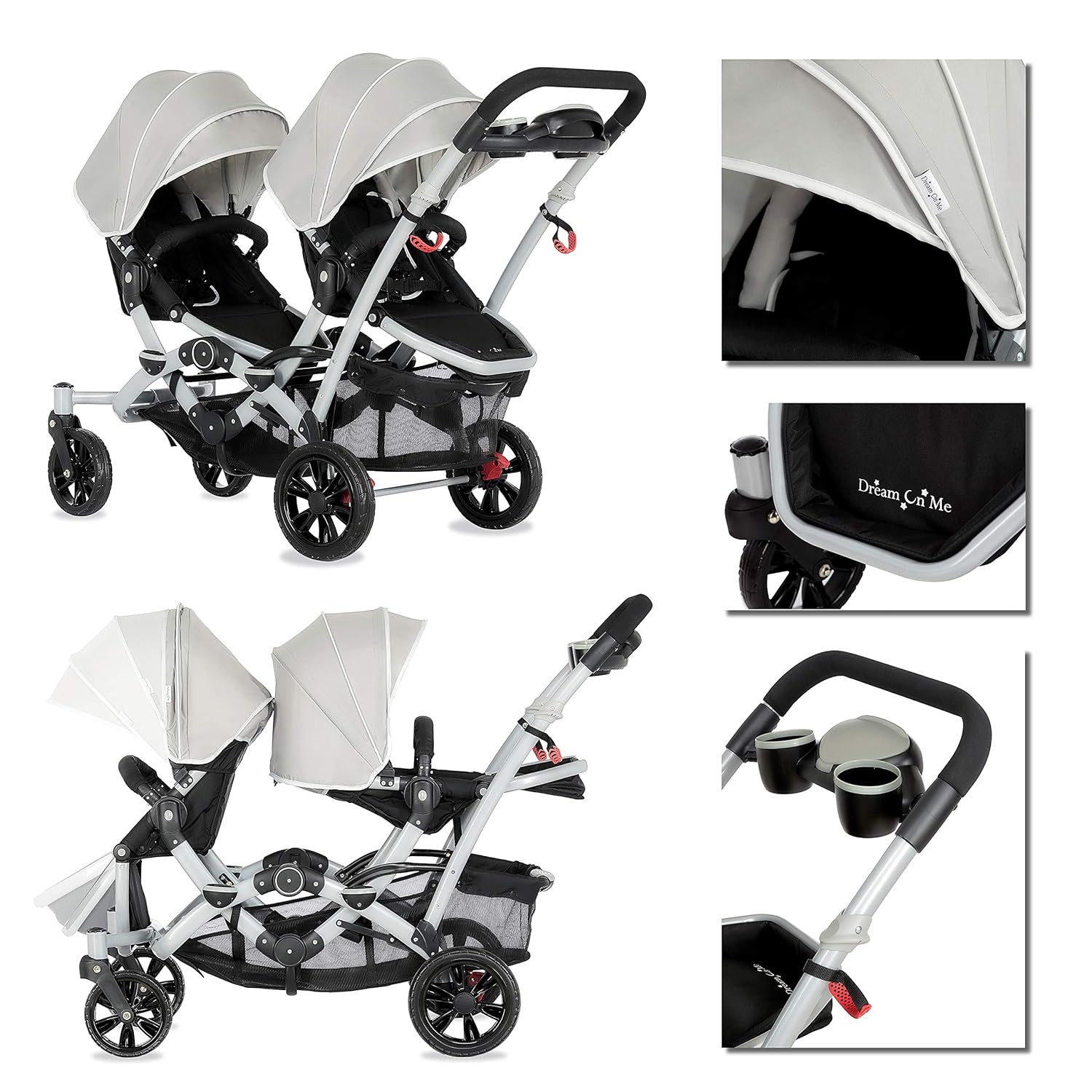 dream on me track tandem stroller