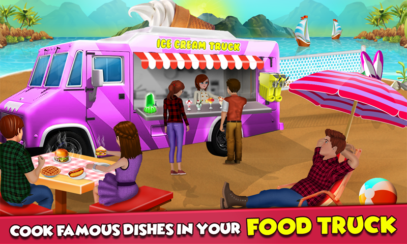 Food truck challenge simulation solution