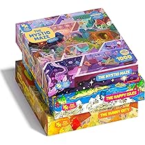 Magic Puzzles 3-Pack • Series One • The Happy Isles, The Mystic