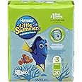 Huggies Little Swimmers Disposable Swim Diapers, Swimpants, Size 3 Small (16-26 lb.), 20 Ct. (Packaging May Vary) (Pack of 4)