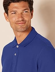 Amazon Essentials Men's Regular-Fit Cotton Pique
