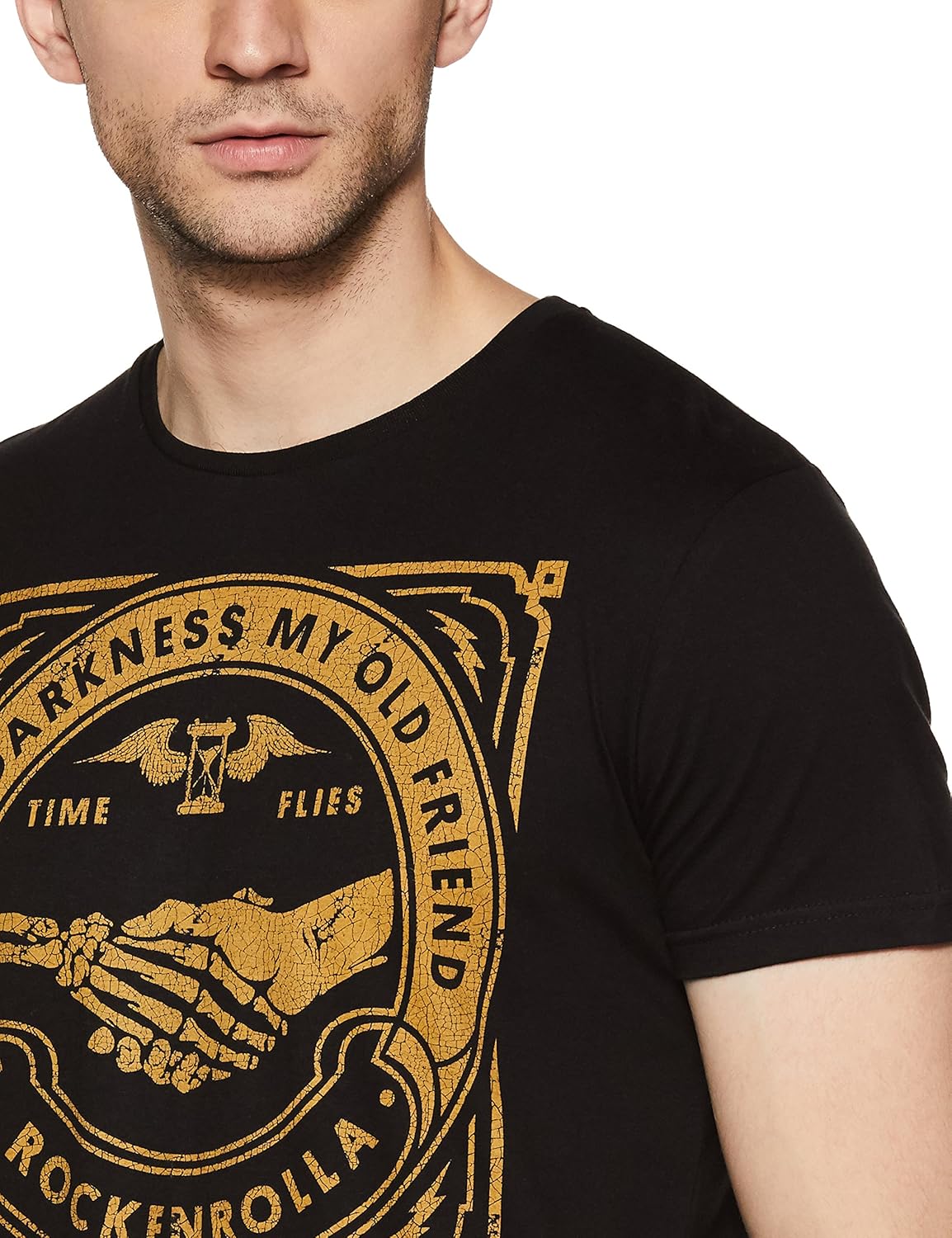 people men's printed regular fit t-shirt