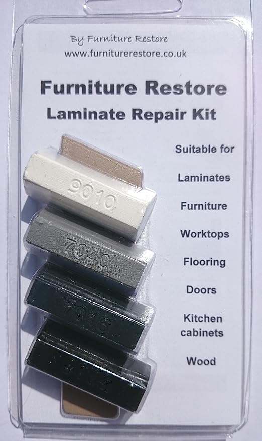 Furniture/Laminate / Kitchen Repair Soft Wax Filler Kit