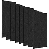 Nispira AER1 Filter Replacement Carbon Booster for Holmes AER1 Air Purifier HAPF30AT HAP242-NUC Removes Odor Smoke VOVs 9.5 x 4 x 0.25 Inches Pack of 8