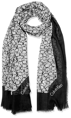 Calvin Klein Damen Halstuch Ck Allover Scarf