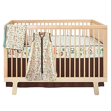 zoo crib bedding set