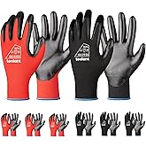 toolant Nitrile Coating Work Gloves for Men, Superior Oil Resistance, Safety Work Gloves with Grip, Touch Screen