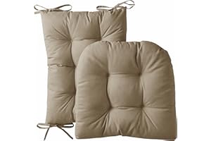 Marina Decoration Home Decor Premium Thick Soft Rocking Chair Cushion Comfortable Tufted High-Backed Indoor Lounger Nonslip B