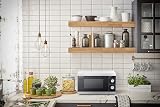 Sharp YC-MS01U-S 20L 800W Microwave, 5 Power Levels, Defrost, Silver view 8