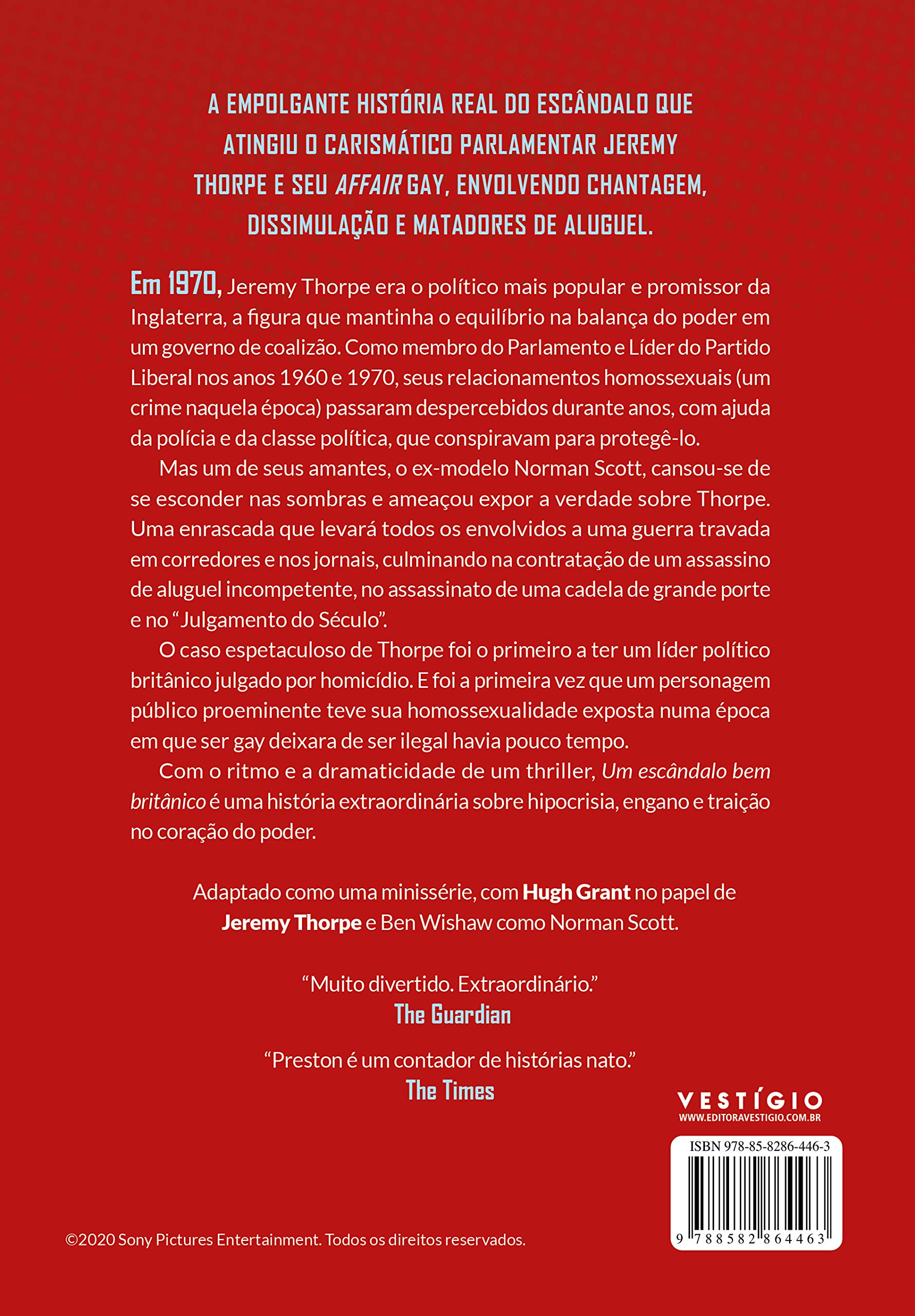 Sexo, mentiras e uma trama de assassinato no parlamento inglês