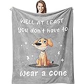 Henazin Get Well Gifts for Women Men After Surgery, Get Well Soon Blanket 50"X60", Feel Better/Surgery Recovery Gifts for Mom Sister Friends, Thinking of You/Inspirational/Relaxation/Sympathy Gift