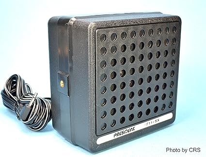 external cb speaker with talkback