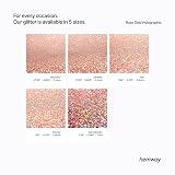 Hemway Rose Gold Holographic Glitter Paint Additive 100g view 8