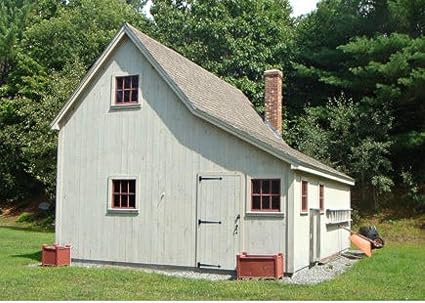 Amazon Com 5 Small Studio Or Shop Plans Customizable Pole Barn