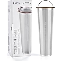 Ultra-Fine Mesh Cold Brew Coffee Filter to Use with 2-Quart Mason Jar