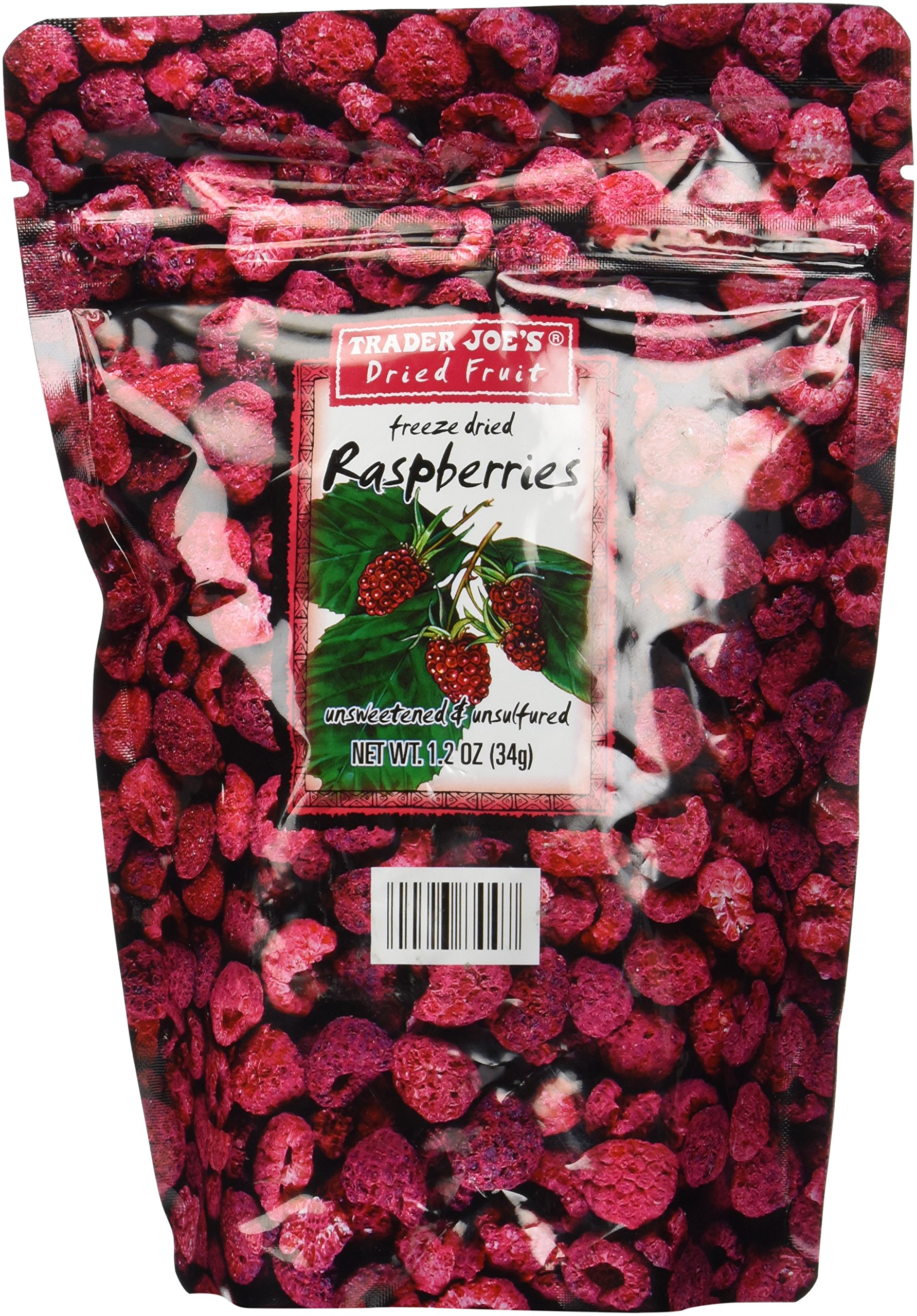 Trader Joe's Freeze Dried Strawberries Unsweetened