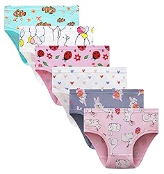KikizYe Soft Cotton underwear bunny Little Girls