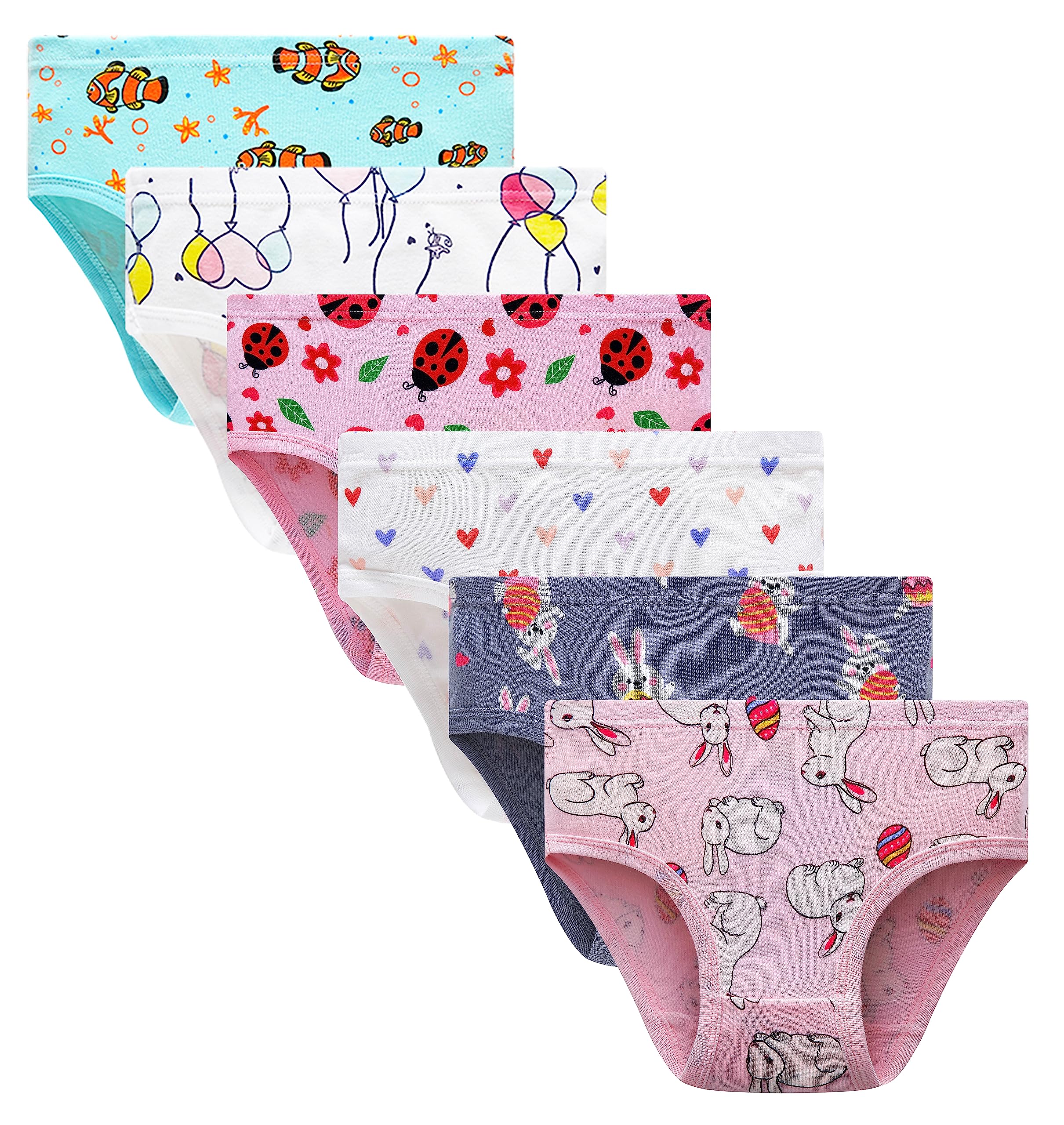 KikizYe Soft Cotton underwear bunny Little Girls