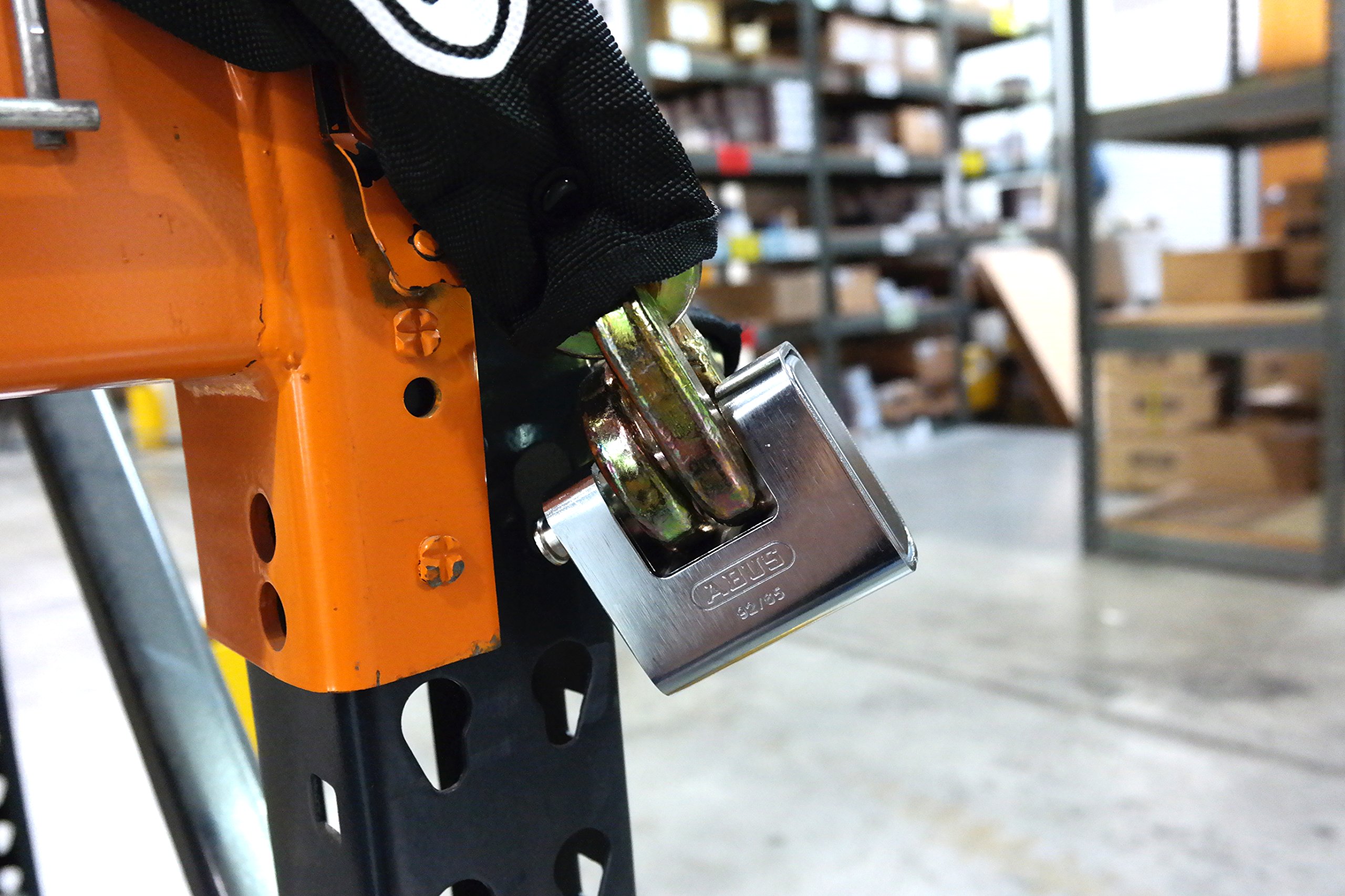 ABUS 92/80 Monoblock Solid Brass with Steel Jacket Padlock Keyed Alike