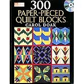 300 Paper-Pieced Quilt Blocks (Book & CD)