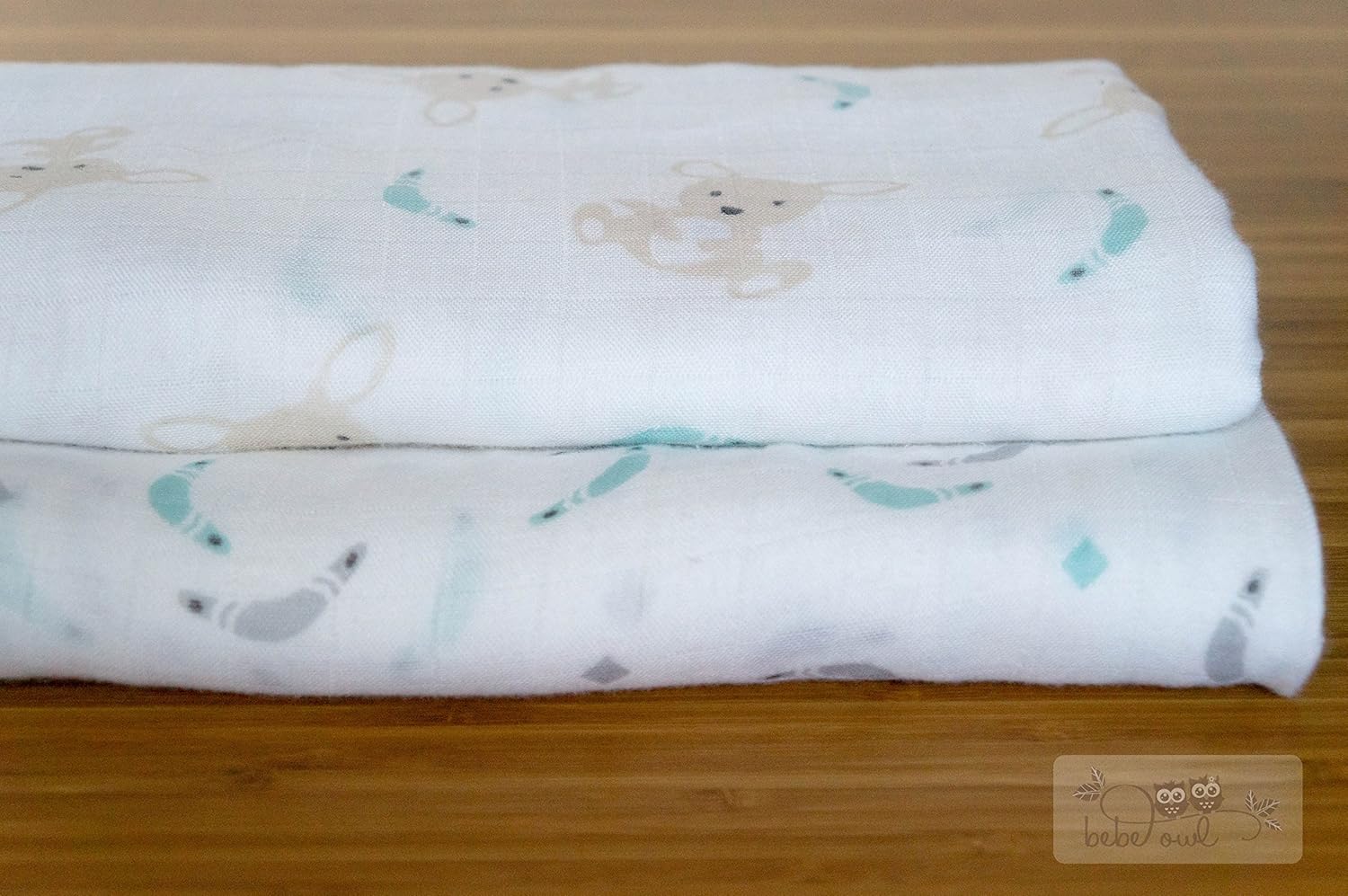 Cbis Cl Outback Adventures Collection Set Of 2 Large Swaddle Wraps For Newborn Baby Boy Or Girl Ultra Soft Bamboo Muslin Swaddle Blankets By Bebe Owl Kids Home Store Kids Home Store