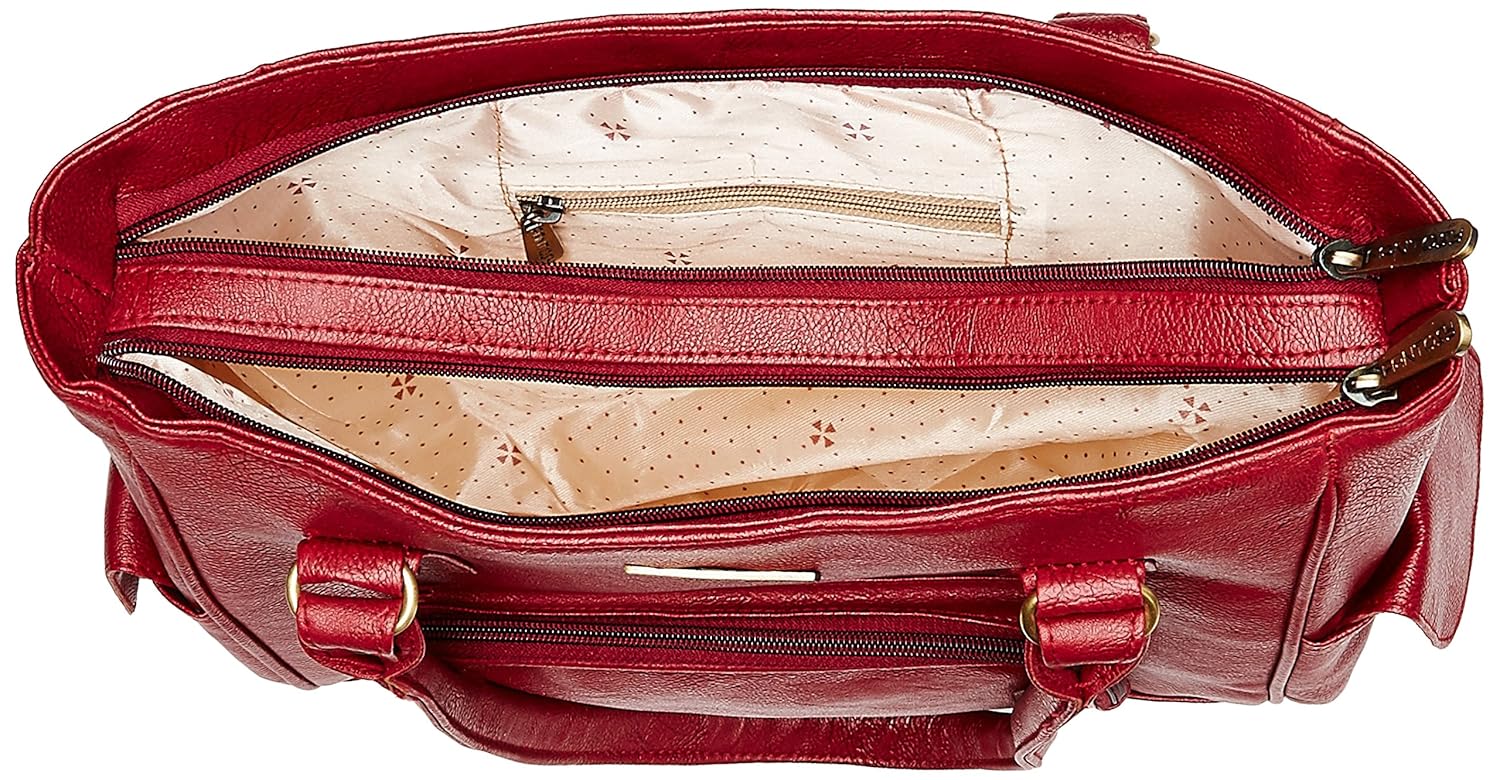 fantosy women's handbag (maroon) (fnb-452)