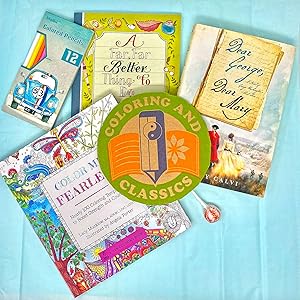 Coloring And Classics - Monthly Subscription Box - Acclaimed Fiction