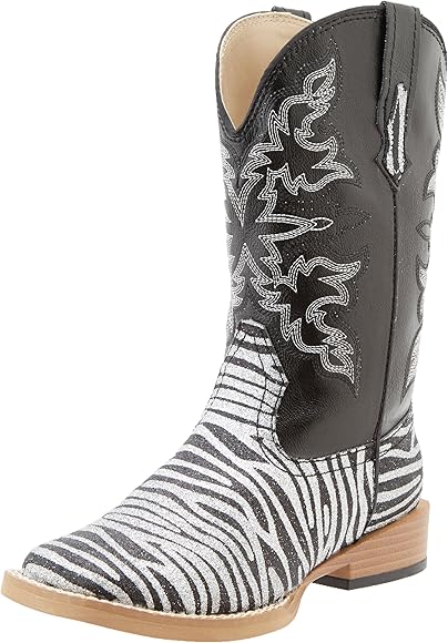 zebra cowgirl boots