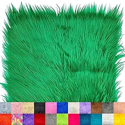Ice Fabrics Faux Fur Fabric Squares - 10x10 Inches