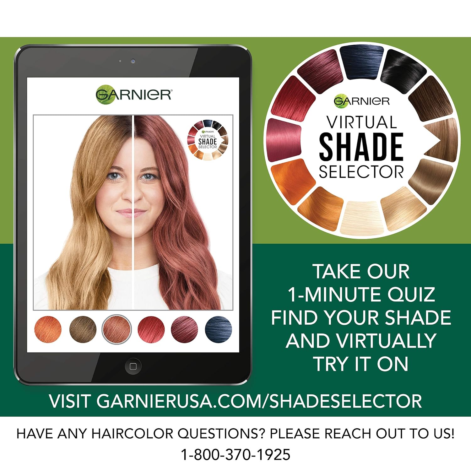 Garnier Nutrisse Ultra Color Nourishing Permanent Hair Color Cream, R2 Medium Intense Auburn (1 Kit) Red Hair Dye (Packaging May Vary), Pack of 1 : Chemical Hair Dyes : Beauty