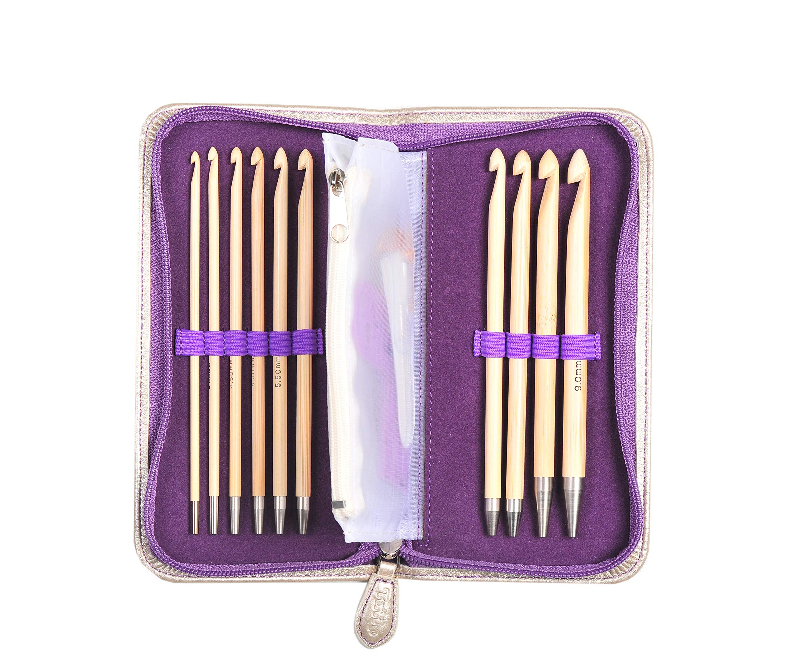 Tulip - Tulip CarryT Bamboo Tunisian Interchangeable Crochet Hook - 1 Unit